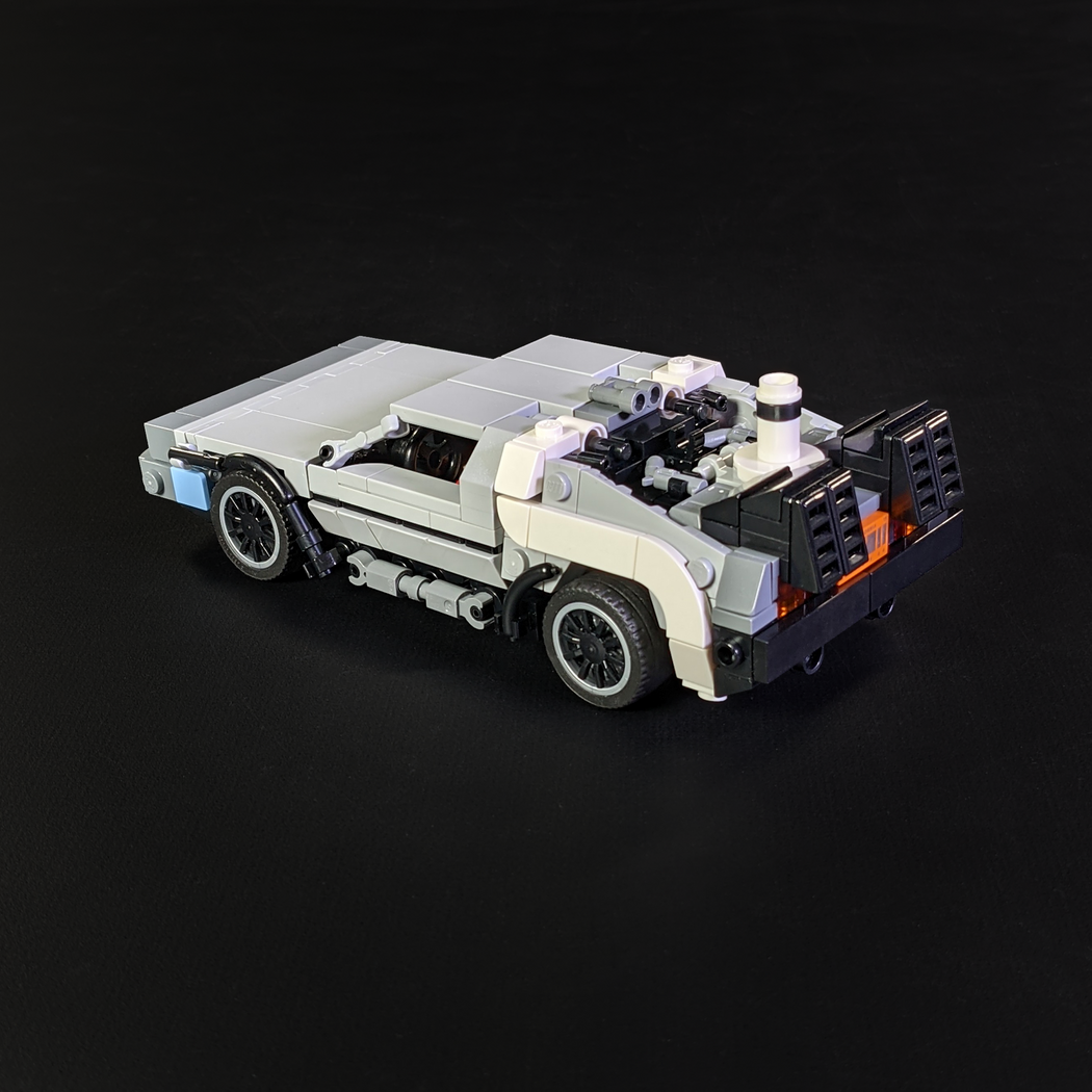 DeLorean Time Machine 2.0 — Brick Vault