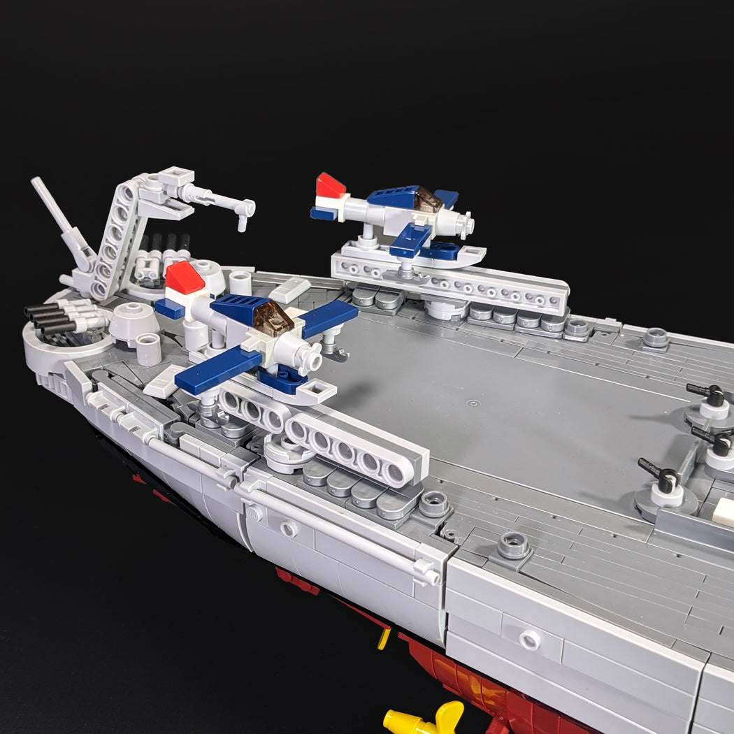 USS Iowa BB-61 & USS Missouri BB-63 Battleships — Brick Vault