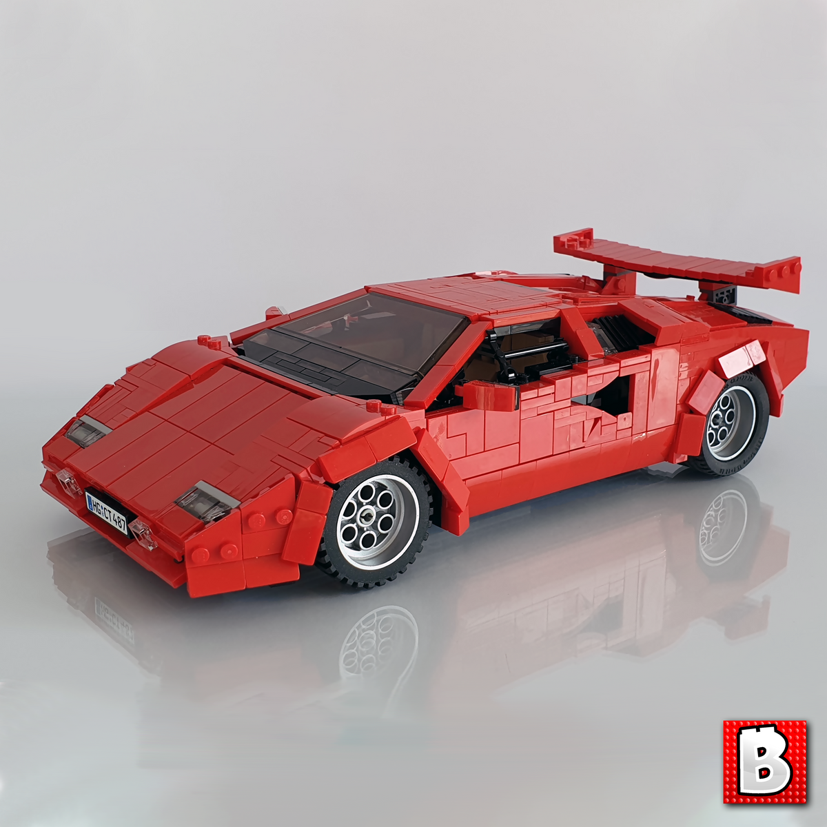 Lamborghini Countach 5000 Quattrovalvole 1985 — Brick Vault