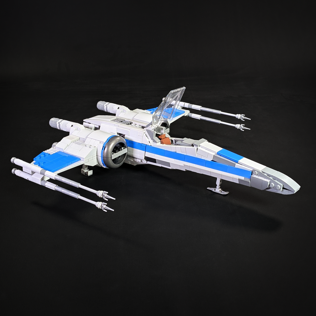 X-wing T-70 Starfighter - Minifig Scale — Brick Vault