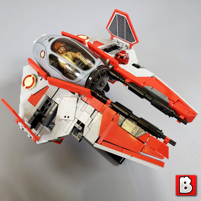 Jedi Interceptor - Minifig Scale (Original Build) — BrickVault