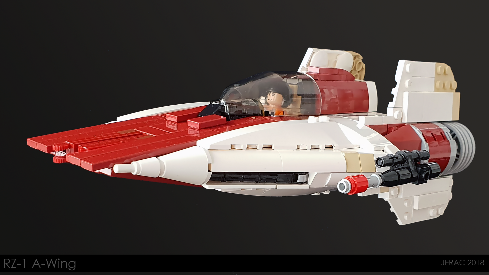 RZ-1 A-wing Starfighter - Minifig Scale — Brick Vault